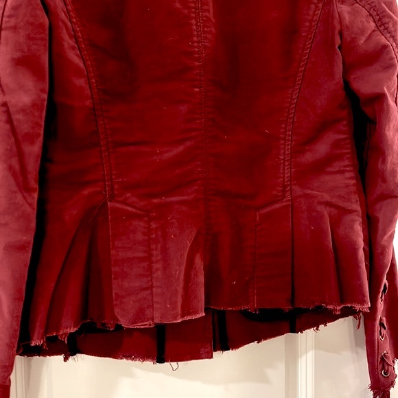 Free People Ella Sergeant Jacket Small - Picture 10 of 10